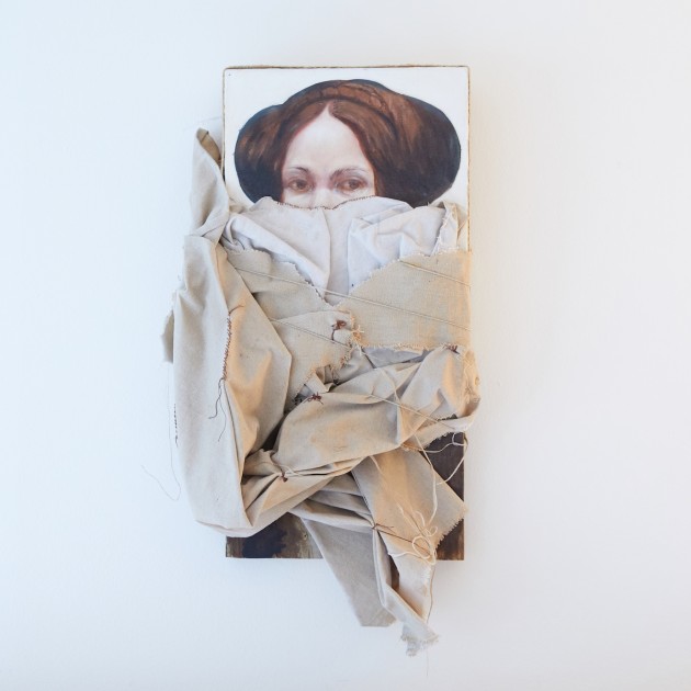 Titus Kaphar, Tina Vesper, 2009. Courtesy of Eileen and Richard Ekstract.