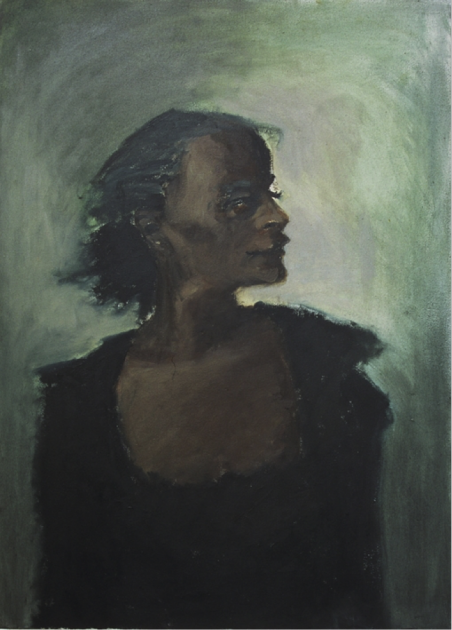 Lynette Yiadom Boakye, Major, 2006. Courtesy of Wilfried Cooreman.