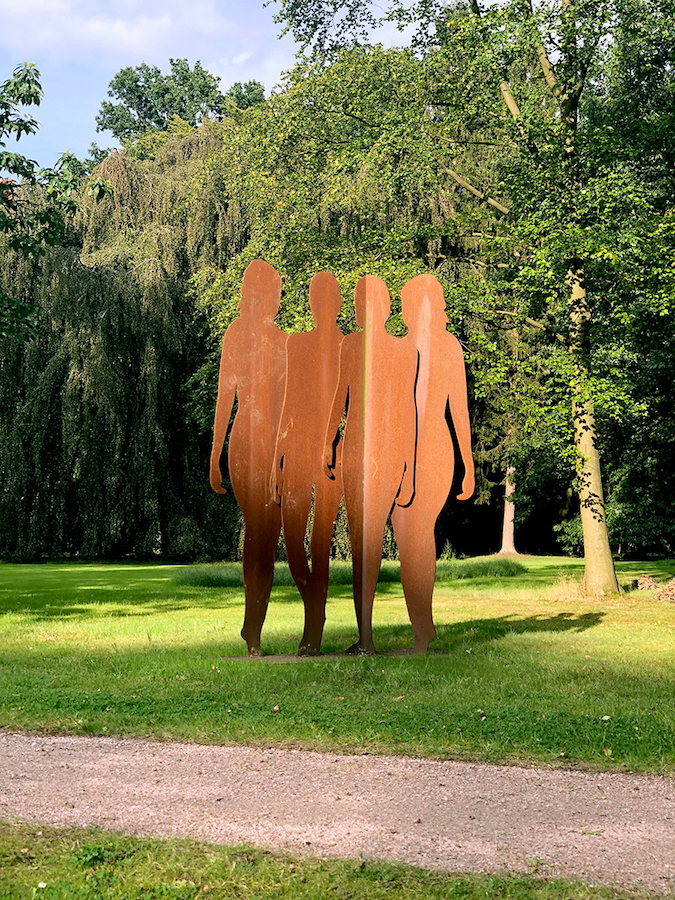 A sculpture by Werner Berges in the sculpture park. Courtesy of WAI.