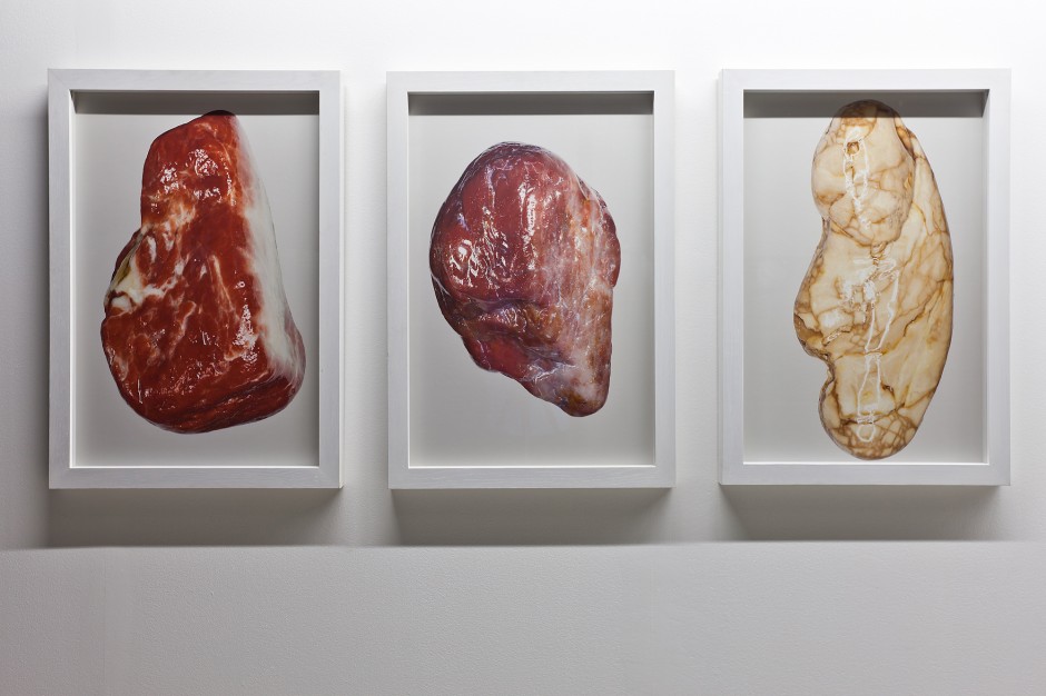 Witek Orski, Stones (triptych), 2012. Courtesy of Borowik Collection.