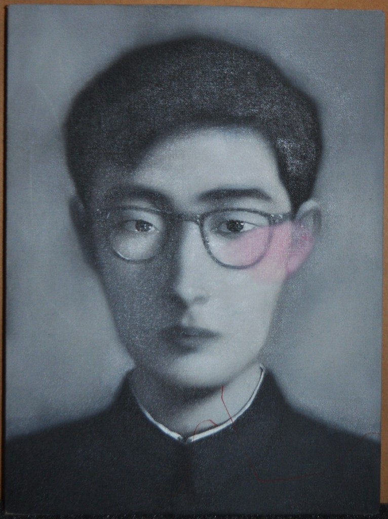 Zhang Xiaogang, “Bloodlines” (face). Courtesy of Fabien Fryns