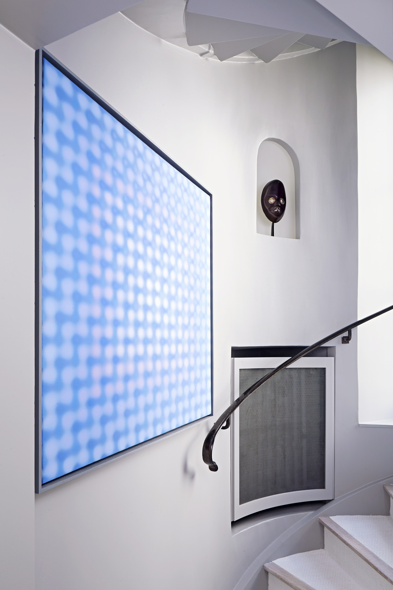 Home interior with Li Shurui, Wave No.5-1, 2014. Courtesy of John Dodelande.