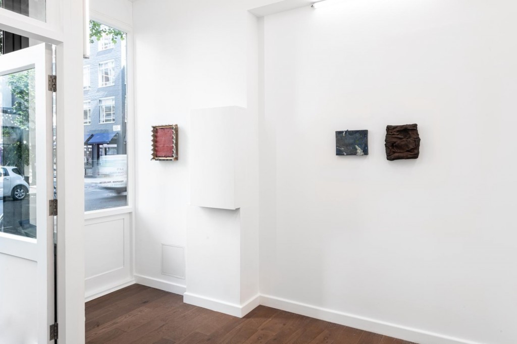 Installation view of three works by Dwayne Coleman. Photo: Studio Adamson. Courtesy of Teaspoon Projects and the artist