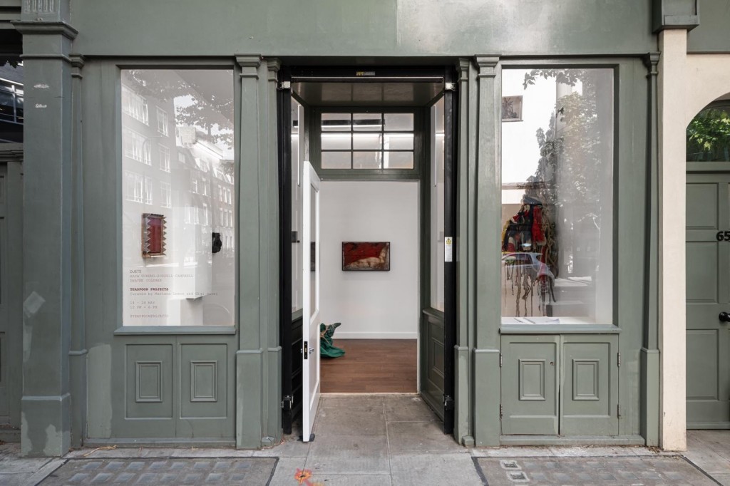 Duo exhibition "Duets" at Teaspoon Projects. Photo: Studio Adamson. Courtesy of Teaspoon Projects and the artist