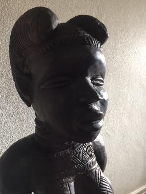 Old african sculpture (detail). Courtesy of Onofre Santos.