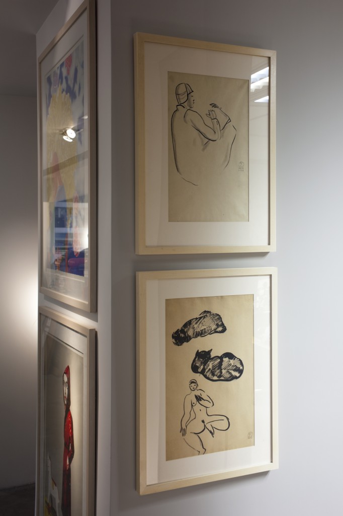 Sanyu sketches collection. Courtesy of Alan Chan.